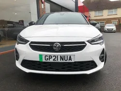 White Used 2021 Vauxhall Corsa-e SRi Hatchback | £11,979 (Fair price)