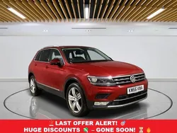 Red Used 2017 VW Tiguan SEL SUV | £10,799 (Fair price)