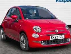 Red Used 2022 Fiat 500 Dolcevita Hatchback | £10,500 (Fair price)