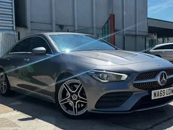 Grey Used 2019 Mercedes CLA220 AMG line Sedan | £15,900 (A bit pricey)