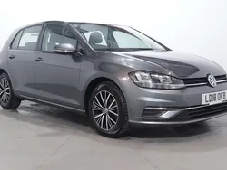 Grey Used 2018 VW Golf VII SE Hatchback | £13,200 (Fair price)