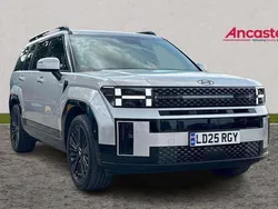 Silver New 2025 Hyundai Santa Fe SUV | £53,499 (Expensive)