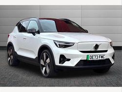 White Used 2023 Volvo XC40 Ultimate SUV | £31,495 (Fair price)