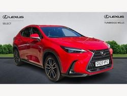 Red Used 2023 Lexus NX450h+ SUV | £47,595 (Expensive)
