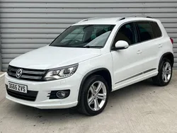 White Used 2015 VW Tiguan R-line SUV | £6,990 (Fair price)