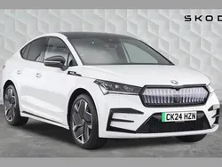White Used 2024 Skoda Enyaq iV vRS SUV | £32,995 (Super price)