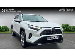 White Used 2022 Toyota RAV4 Hybrid SUV | £28,908 (Fair price)
