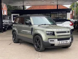 Green Used 2021 Land Rover Defender First Edition SUV | £49,990 (Fair price)