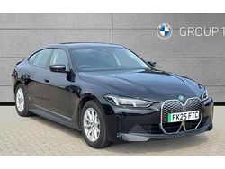 Black sapphire metallic paint Used 2025 BMW i4 Sport Line Sedan | £32,550 (Super price)