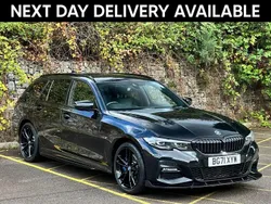 Black Used 2021 BMW 330e M Sport Estate | £21,000 (Fair price)