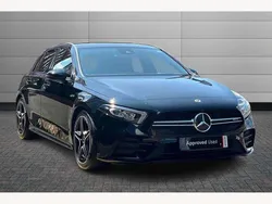 Cosmos black Used 2021 Mercedes A35 AMG Executive Hatchback | £25,490 (Good price)