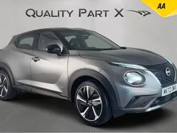 Grey Used 2022 Nissan Juke Tekna+ SUV | £17,000 (Fair price)