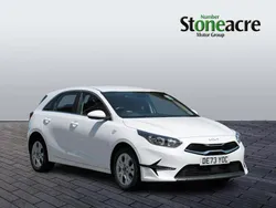 White Used 2023 Kia Ceed 2 Hatchback | £17,995 (A bit pricey)