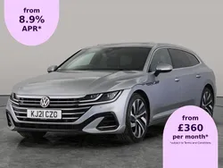 Silver Used 2021 VW Arteon R-line Estate | £22,990 (Good price)