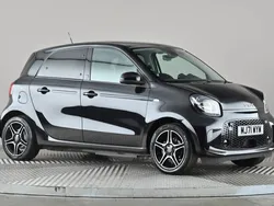 Black Used 2021 Smart ForFour Electric Drive Premium Hatchback | £8,298 (Fair price)