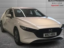 White New 2025 Mazda 3 Center-Line Hatchback | £21,995 (Fair price)