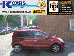 Red Used 2011 Nissan Note N-TEC MPV | £5,495 (A bit pricey)