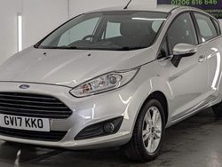 Silver Used 2017 Ford Fiesta Zetec Hatchback | £8,650 (Fair price)