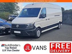 White Used 2022 VW Crafter Trendline Van | £20,975 (A bit pricey)