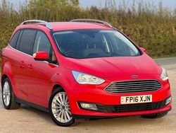 Red Used 2016 Ford Grand C-Max Titanium MPV | £7,499 (Fair price)