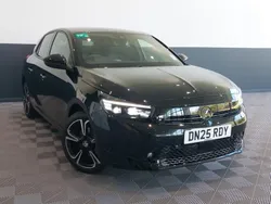 Black Used 2025 Vauxhall Corsa Ultimate Hatchback | £18,998 (Expensive)