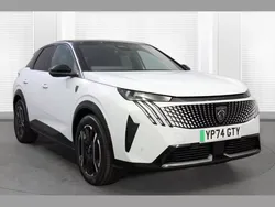 White Used 2025 Peugeot e-3008 GTi SUV | £29,490