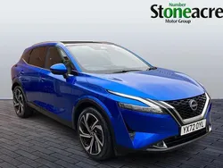 Blue Used 2022 Nissan Qashqai Tekna+ SUV | £23,490 (Expensive)