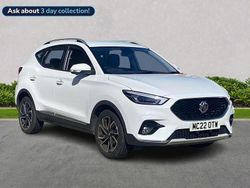 White Used 2022 MG ZS Exclusive Sedan | £12,990 (Fair price)