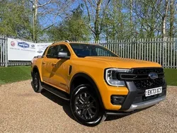 Orange Used 2023 Ford Ranger Wildtrack Pickup | £40,490 (A bit pricey)