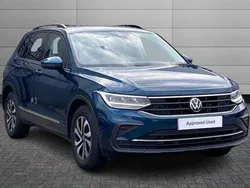 Blue Used 2022 VW Tiguan Active SUV | £22,295 (Fair price)