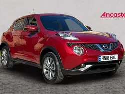 Red Used 2018 Nissan Juke Tekna SUV | £8,975 (Fair price)