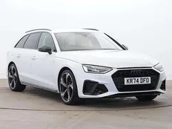 White Used 2024 Audi A4 Black Edition Estate | £32,280 (A bit pricey)