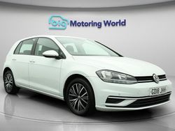 White Used 2018 VW Golf VII SE Hatchback | £12,000 (Fair price)