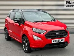 Red Used 2019 Ford Ecosport ST-Line SUV | £10,450 (Good price)