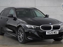 Black Used 2025 BMW 330e Sport Line Estate | £31,950