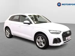 White Used 2021 Audi Q5 S-Line SUV | £28,499 (Good price)