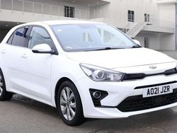 White Used 2021 Kia Rio 3 Hatchback | £7,833 (Good price)