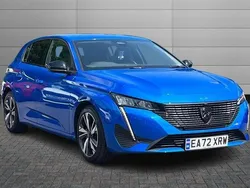 Vertigo blue Used 2022 Peugeot 308 Allure Hatchback | £16,750 (Fair price)