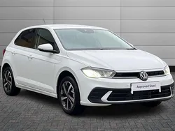 Pure white Used 2025 VW Polo Match Hatchback | £19,990 (Fair price)