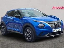 Blue Used 2024 Nissan Juke N-Connecta SUV | £20,975 (Fair price)
