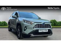 Green Used 2022 Toyota RAV4 Hybrid Design SUV | £26,945 (Good price)