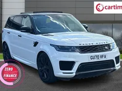 White Used 2020 Land Rover Range Rover Sport Dynamic SUV | £29,999 (Super price)