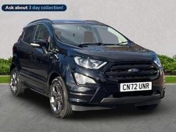 Black Used 2022 Ford Ecosport ST-Line SUV | £13,750 (Fair price)