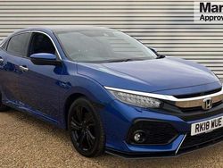 Blue Used 2018 Honda Civic Prestige Hatchback | £12,190