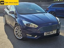 Blue Used 2016 Ford Focus Titanium X Hatchback | £6,995 (Fair price)