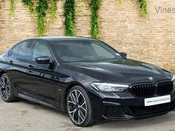 Black Used 2022 BMW 530 M Sport | £33,599 (Fair price)