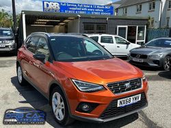 Orange Used 2018 Seat Arona FR SUV | £9,499 (A bit pricey)