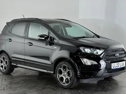 Black Used 2022 Ford Ecosport ST-Line SUV | £12,750 (Good price)