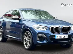 Blue Used 2019 BMW X4 M Sport SUV | £34,500 (A bit pricey)
