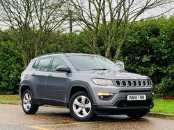 Grey Used 2018 Jeep Compass Longitude SUV | £9,990 (Fair price)